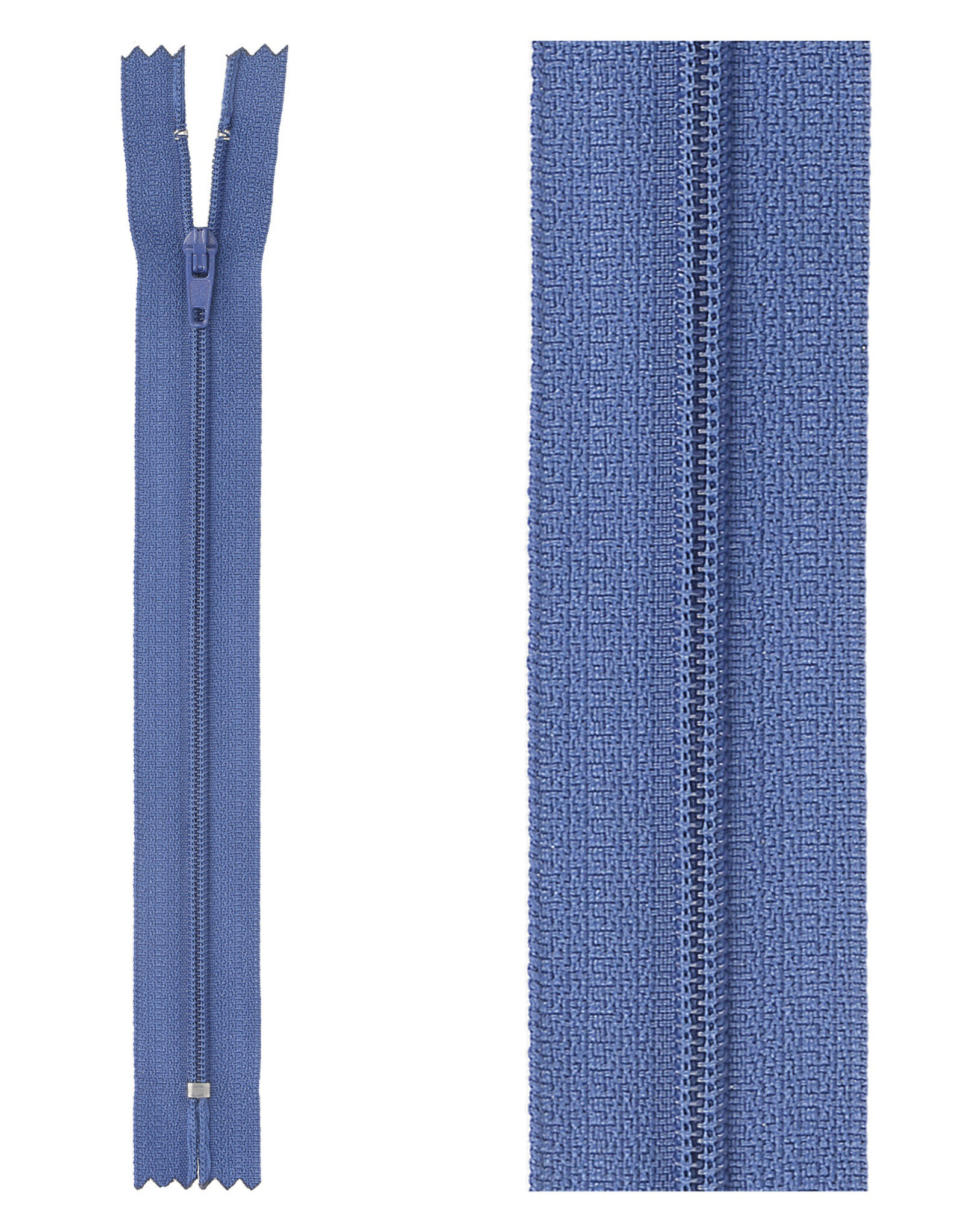 Klassieke Rits - Petrol Blauw 558