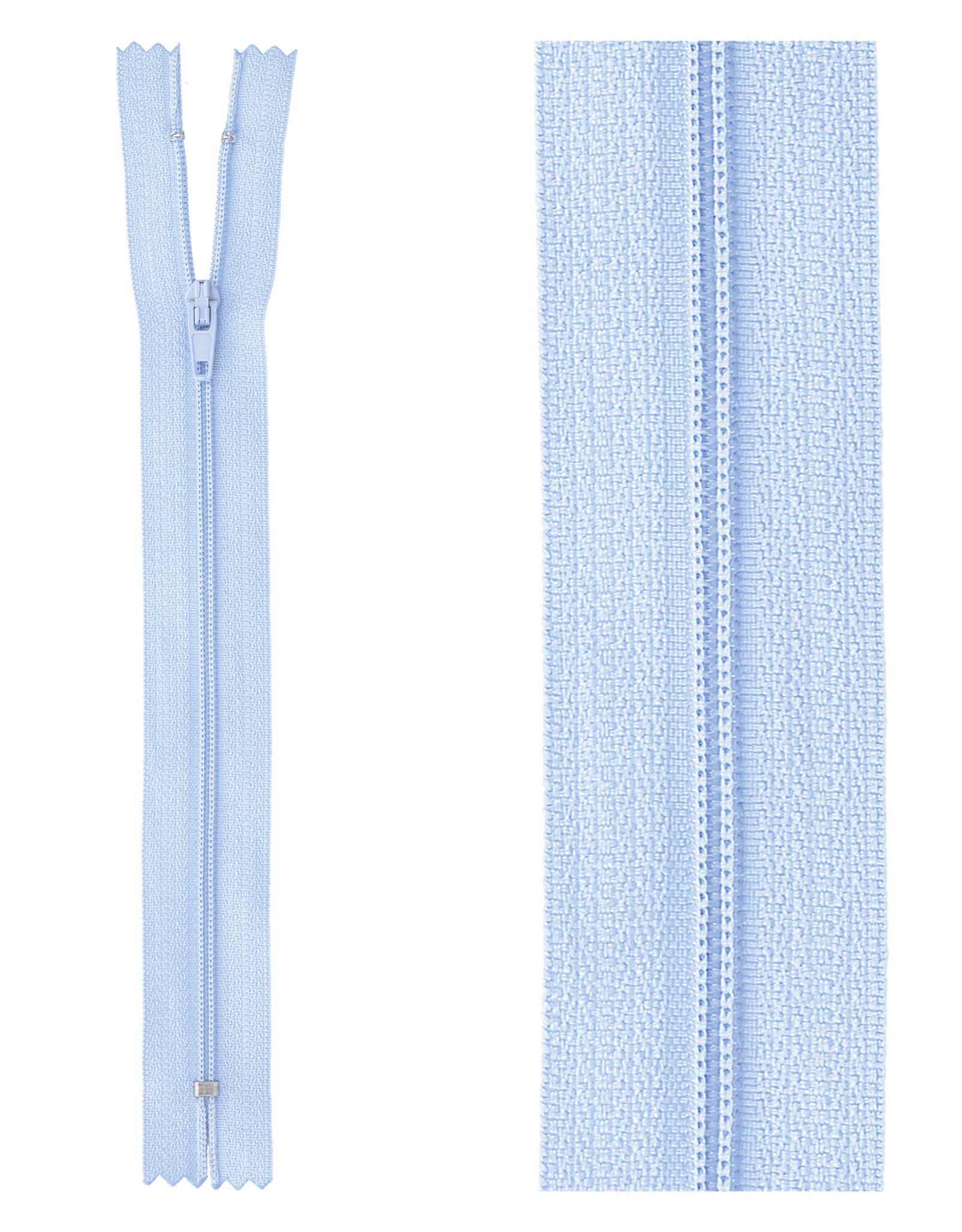 Klassieke Rits - Baby Blauw 546