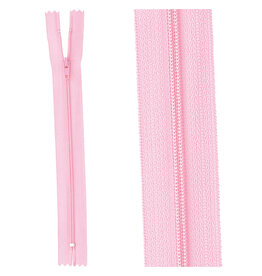 Klassieke Rits -Fel Roze 515