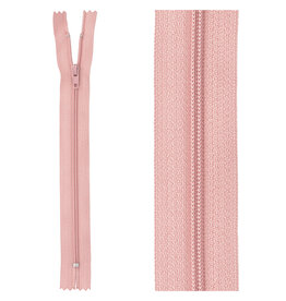 Klassieke Rits -Vuil Roze 70
