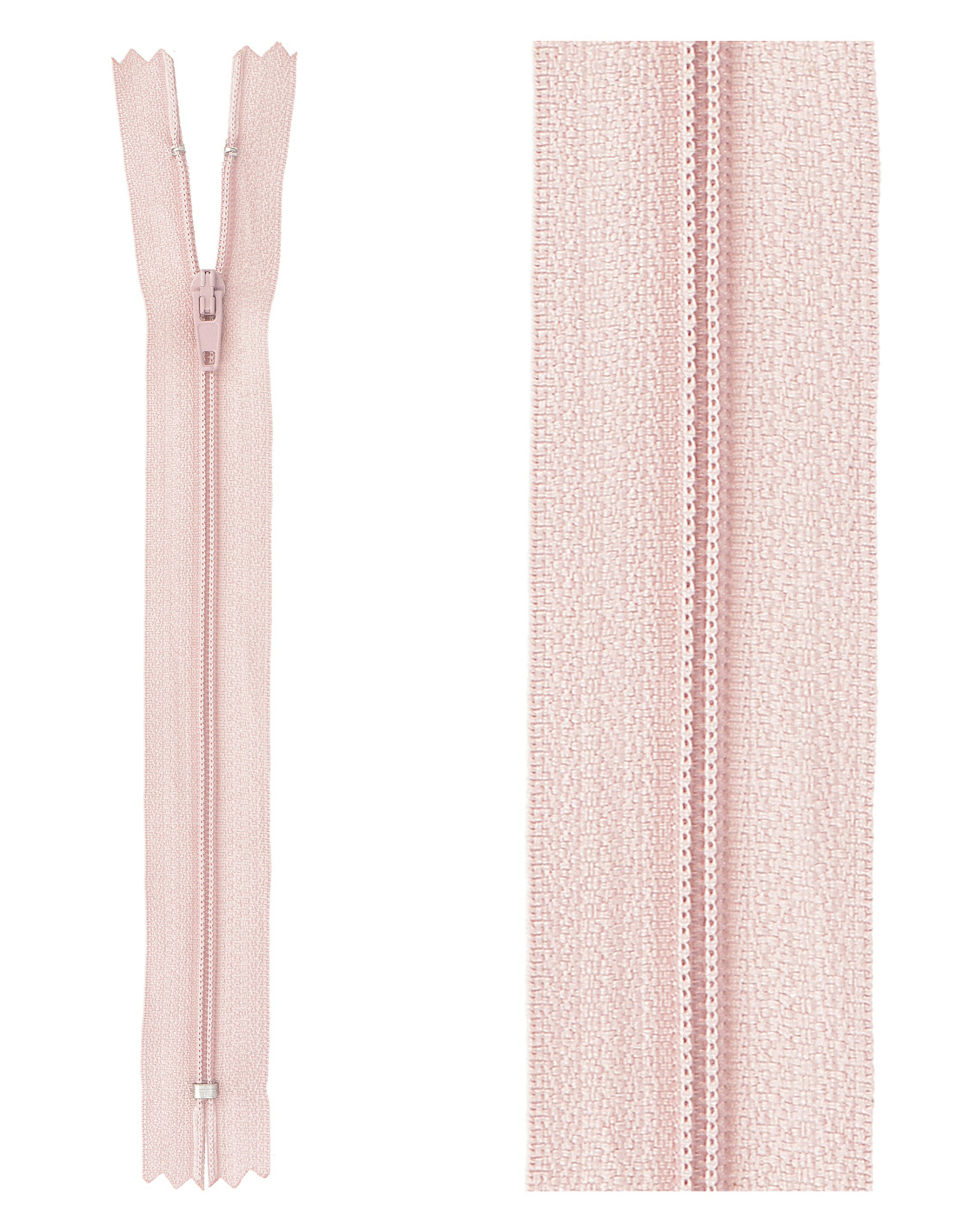 Klassieke Rits -Oud Roze 377