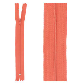 Klassieke Rits - orange rood 820