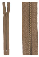 Klassieke Rits - bruin taupe 563