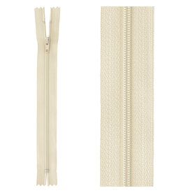 Klassieke Rits - beige 572