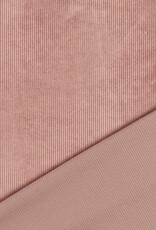 Nicky Rib Velours - Soft Rose