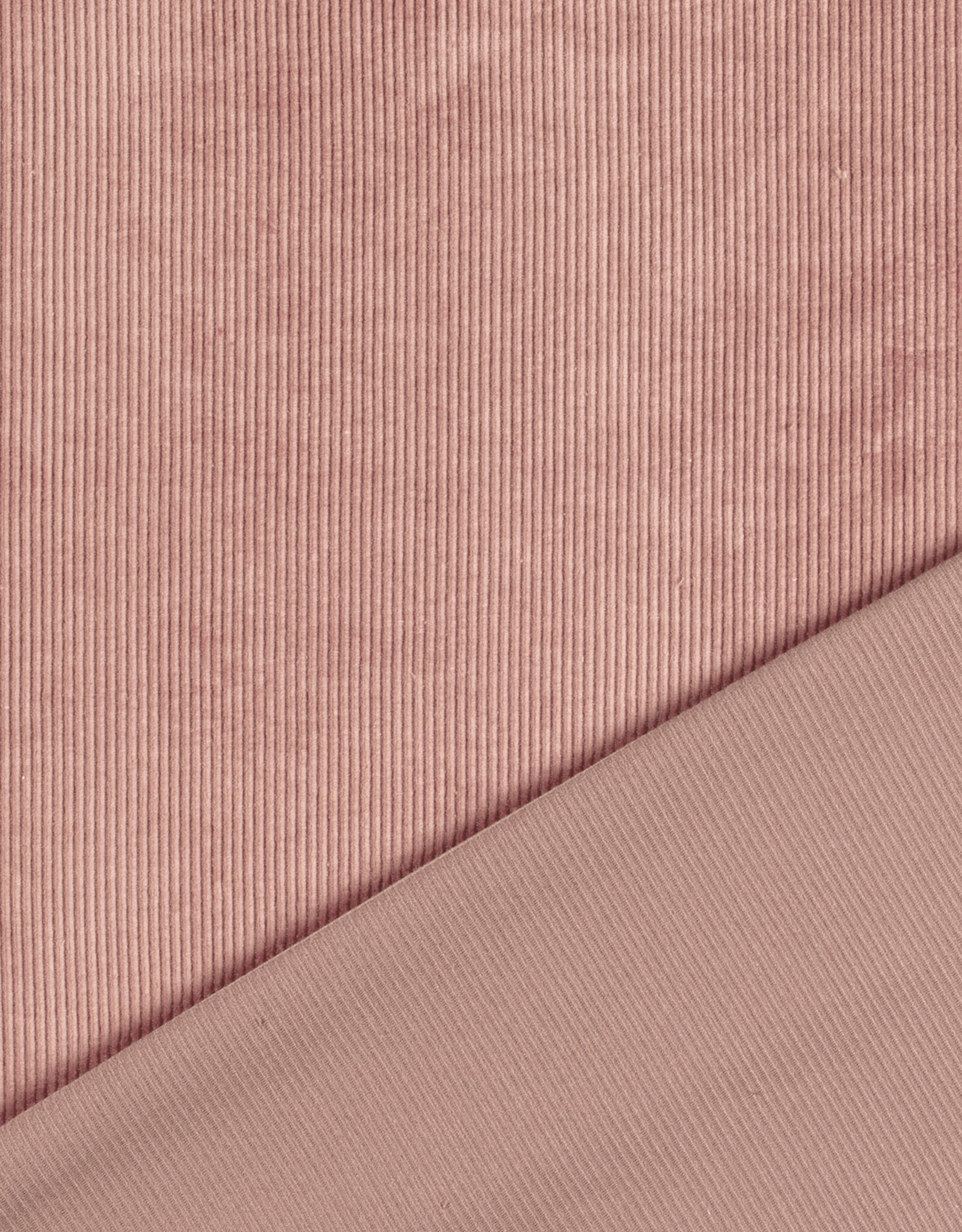 Nicky Rib Velours - Soft Rose