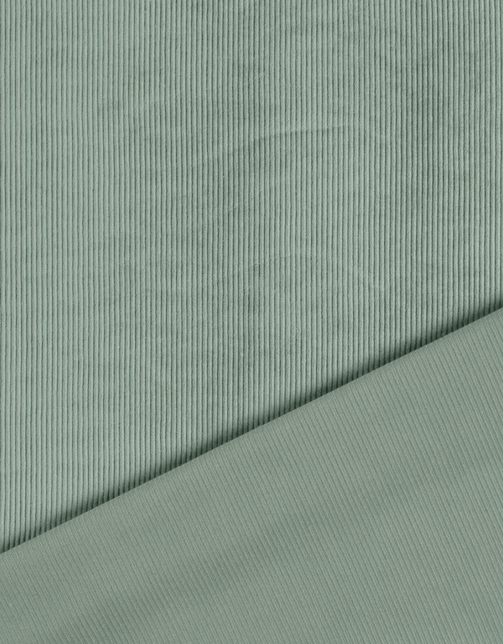 Nicky Rib Velours - Soft green