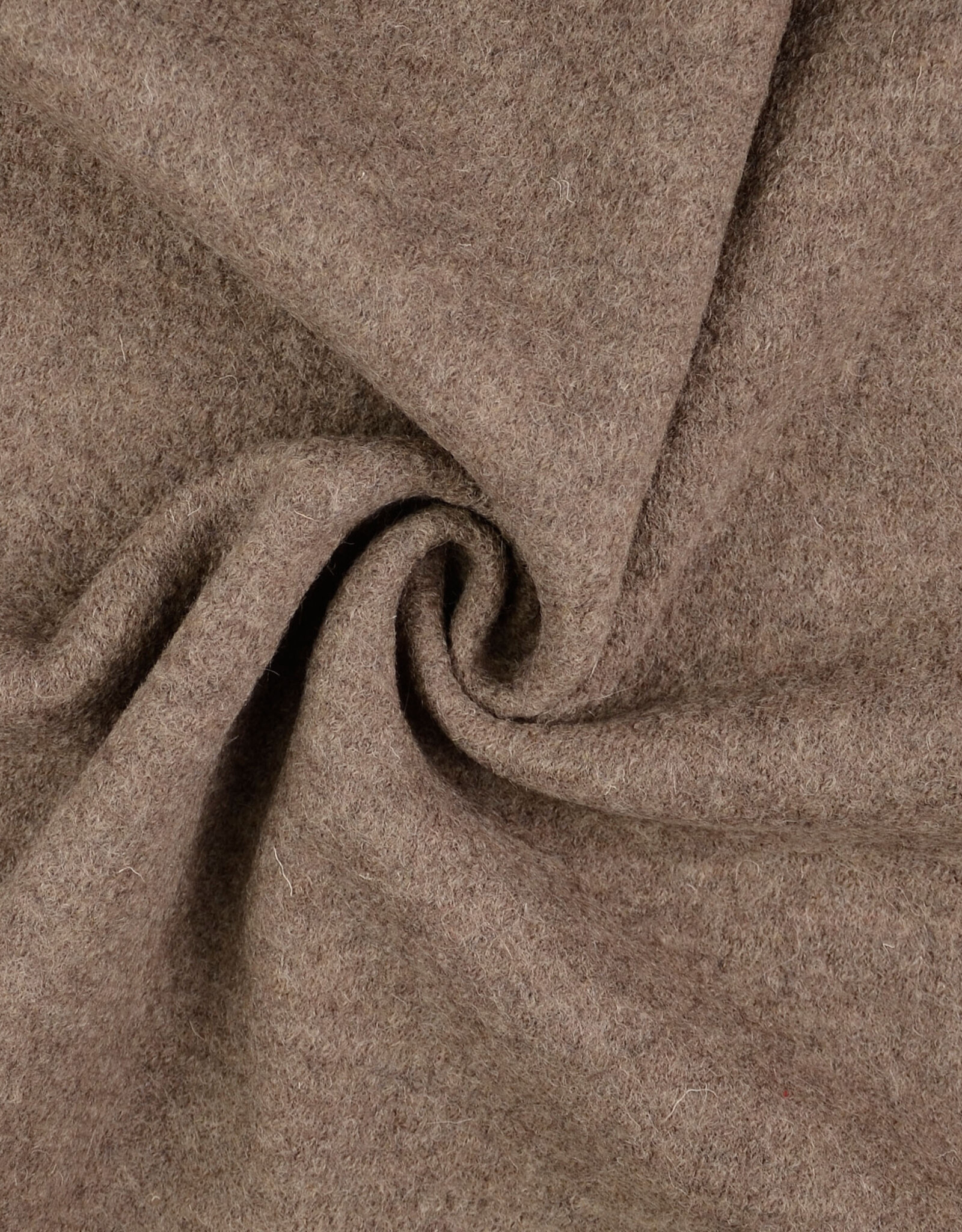 Mantelstof Wol - Taupe