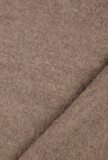 Mantelstof Wol - Taupe