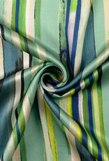 Viscose Satijn - Striped dream
