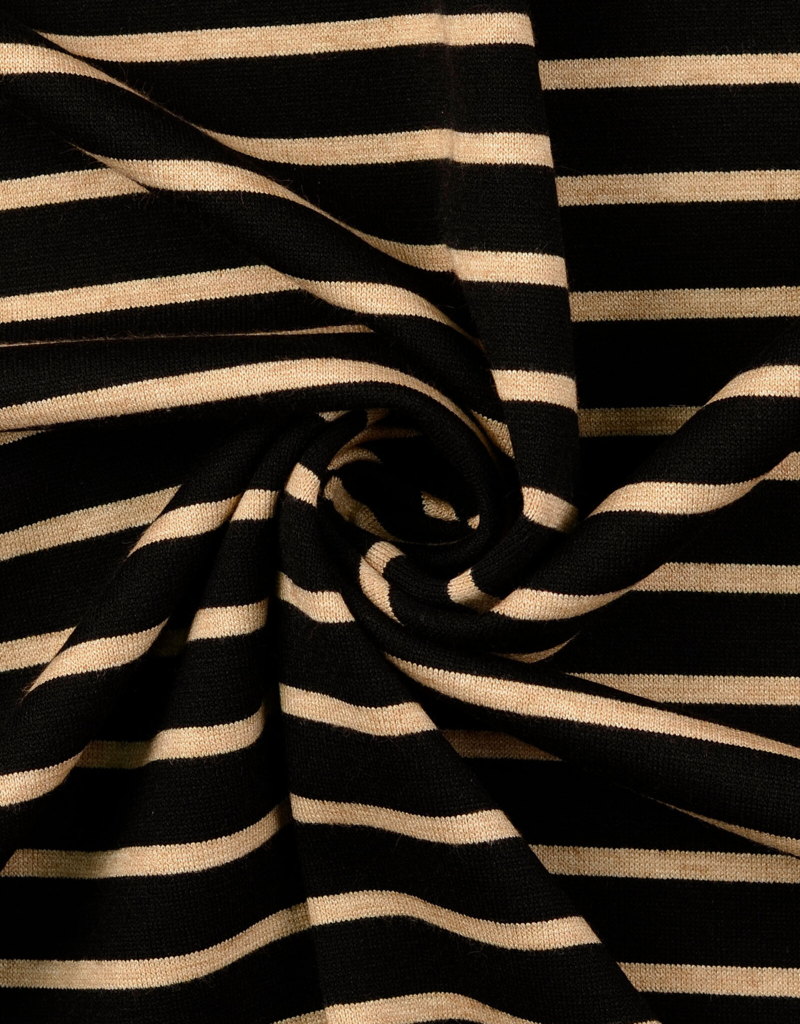 Soft Knit - Stripes - Black