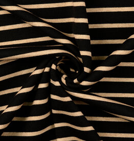 Soft Knit - Stripes - Black
