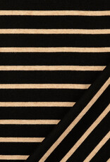 Soft Knit - Stripes - Black