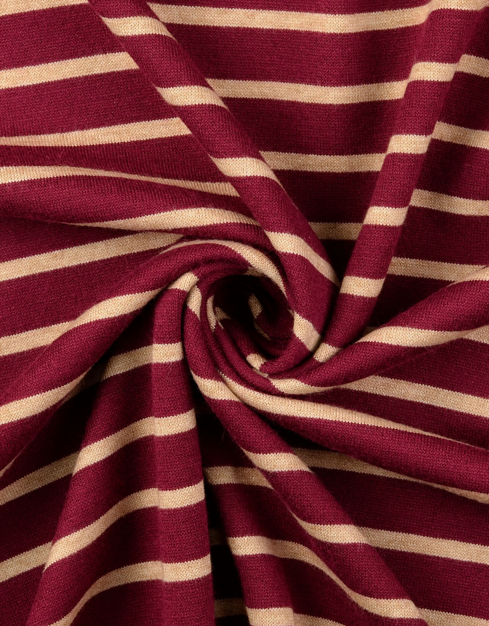 Soft Knit - Stripes - Wine