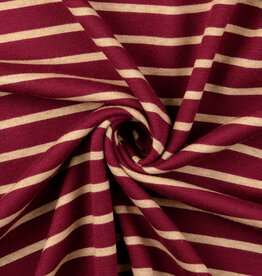 Soft Knit - Stripes - Wine
