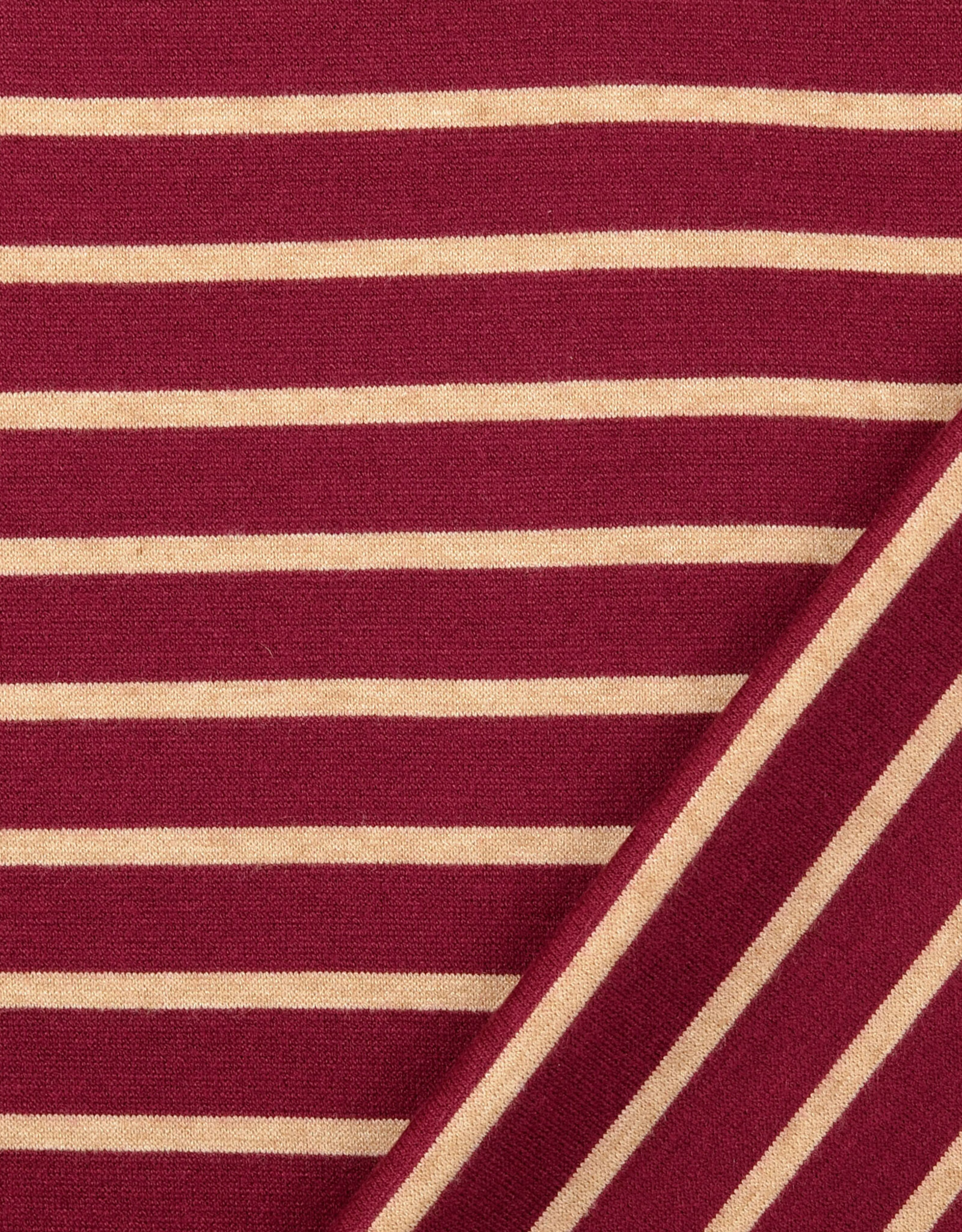 Soft Knit - Stripes - Wine