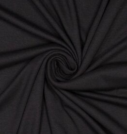 Interlock Tricot - Black