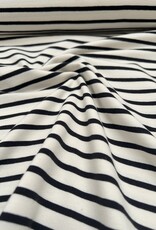 Tricot - Brede Streepjes - Zwart Tricot - Brede Streepjes - Zwart