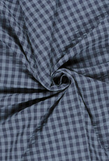 Seersucker - Vichy - Blauw Seersucker - Vichy - Blauw