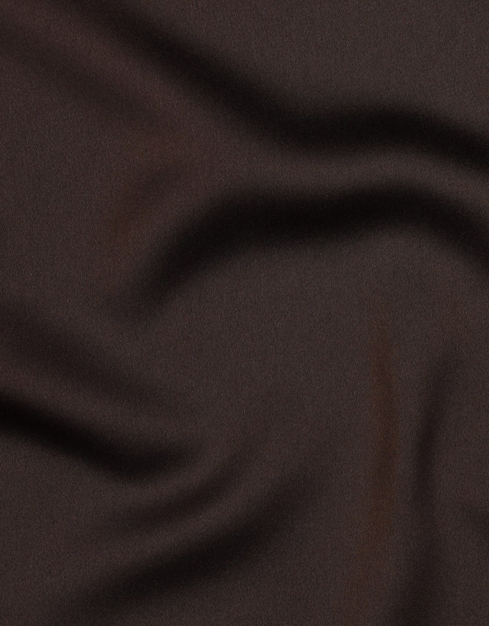 Satijn - Effen - Chocolade
