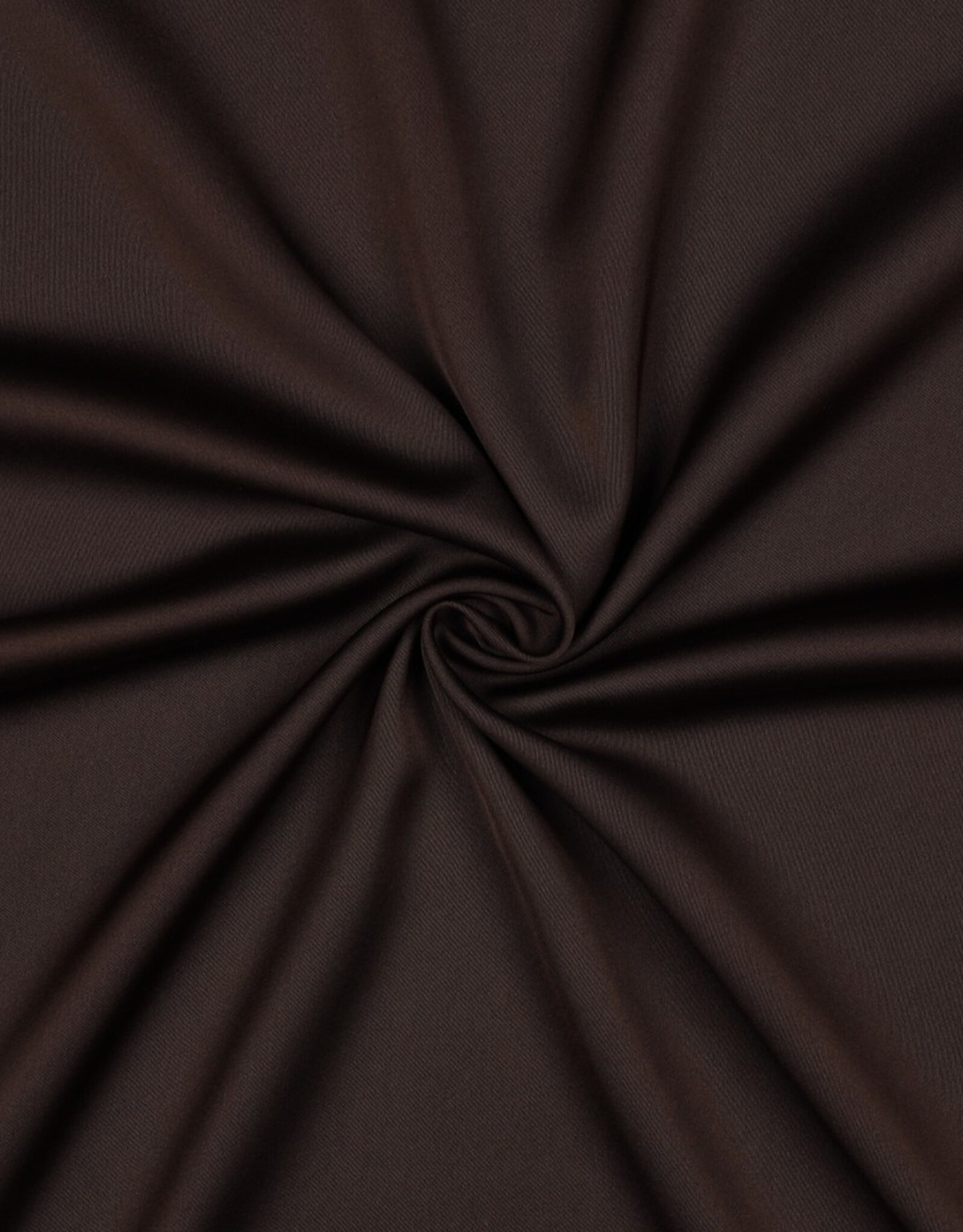 Satijn - Effen - Chocolade