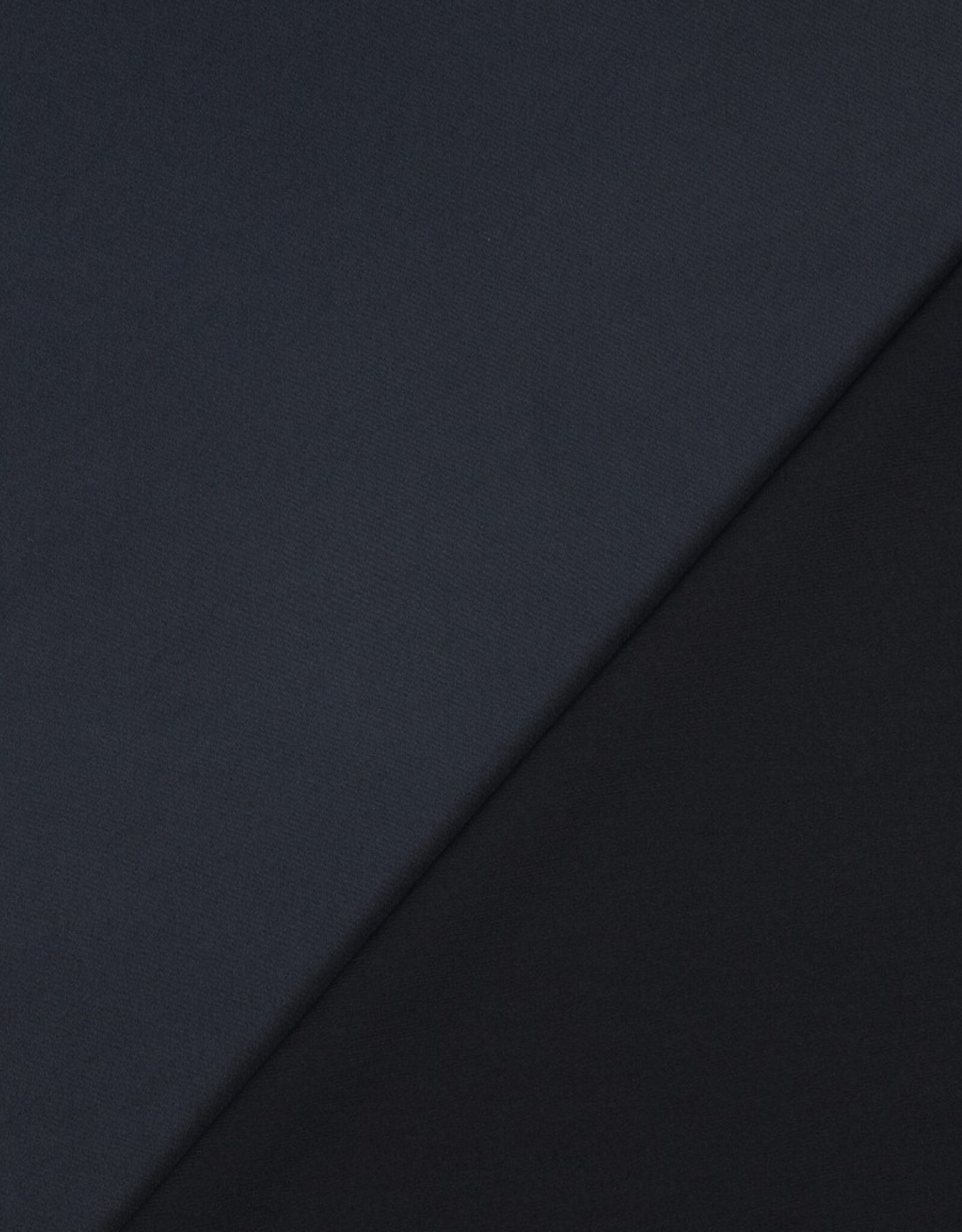 Satijn - Effen - Donker Blauw