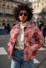 Stepper katoen - Double Bordeaux