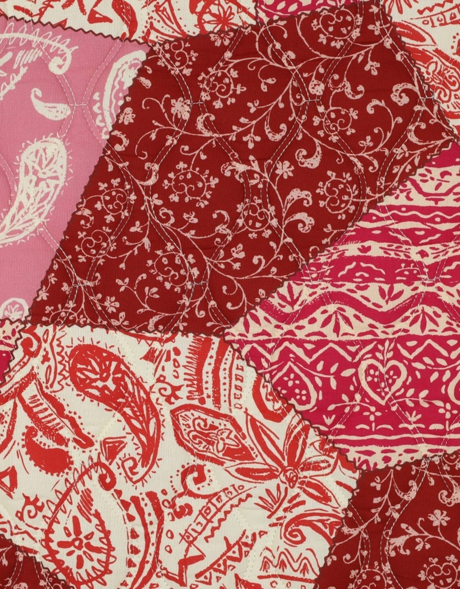 Stepper katoen - Double Bordeaux