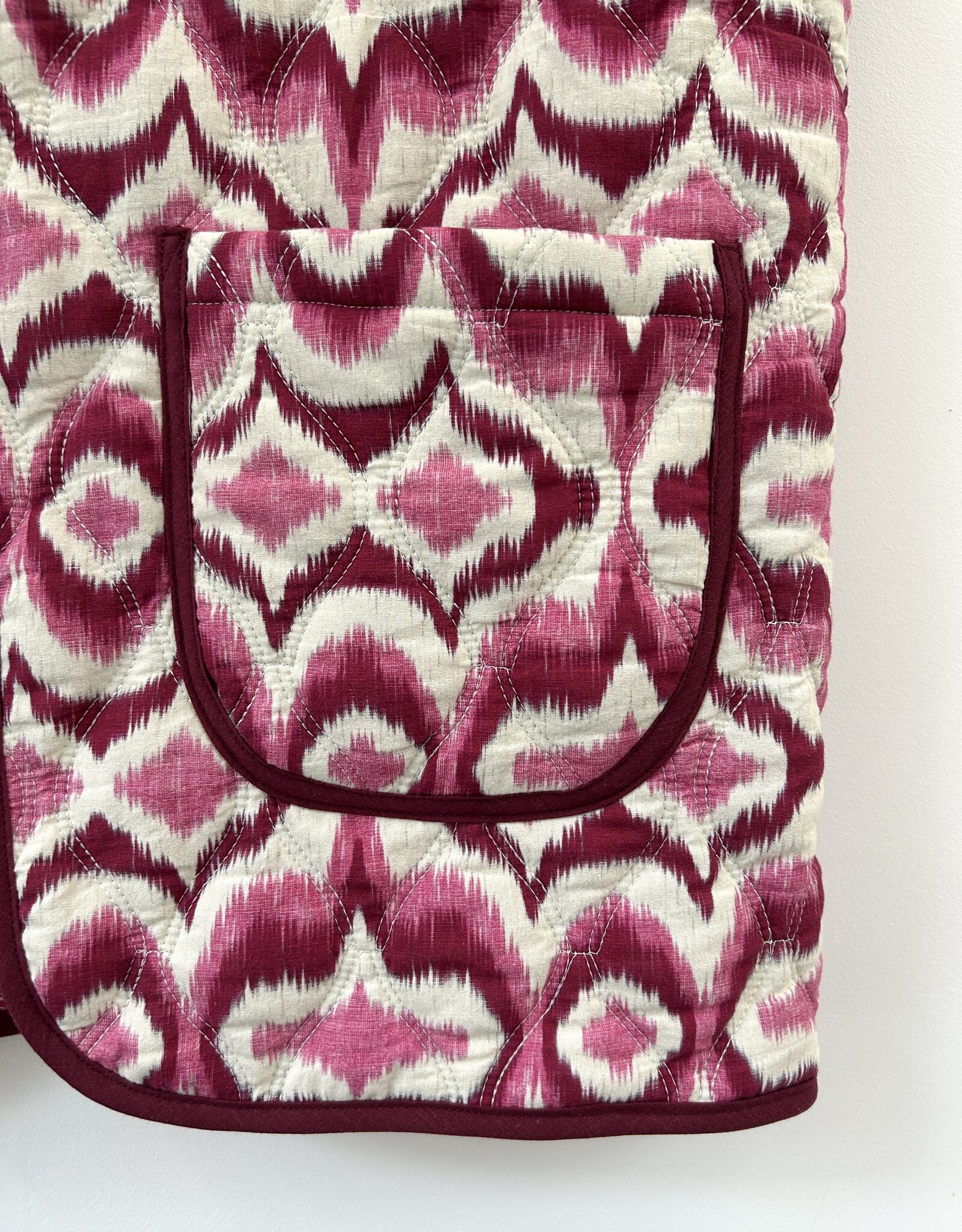 Stepper katoen - Double Bordeaux