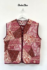 Stepper katoen - Double Bordeaux