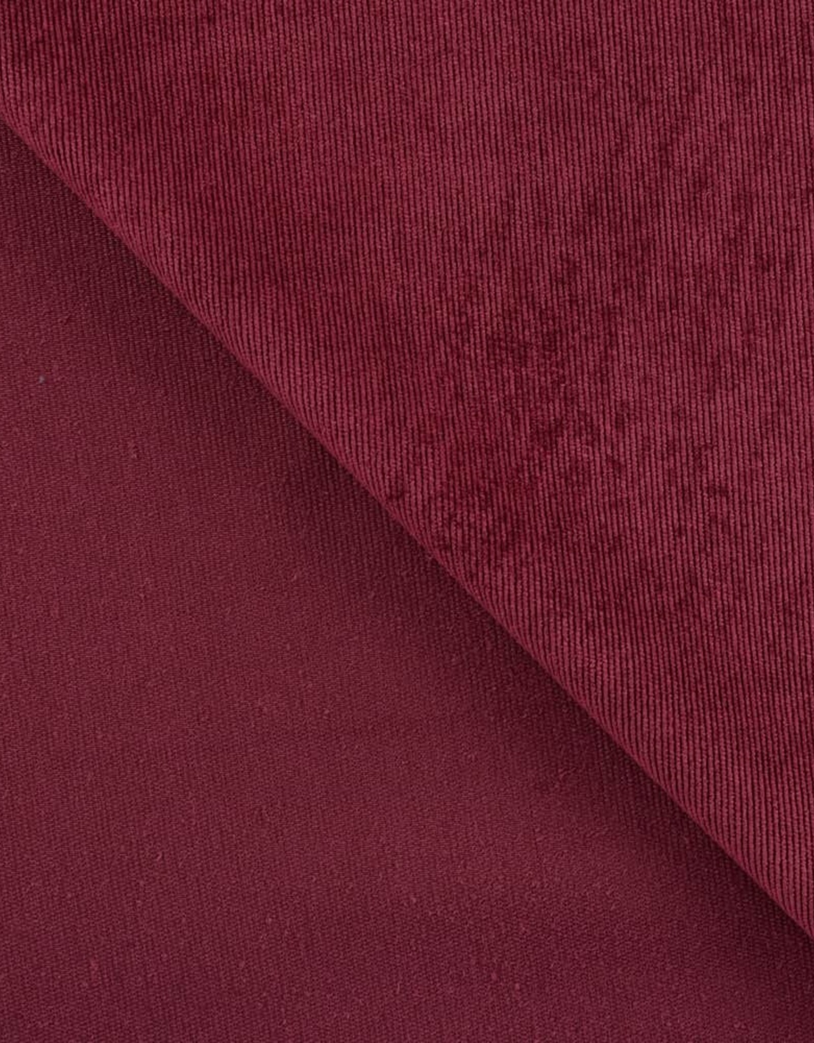 Soepele ribfluweel - Bordeaux