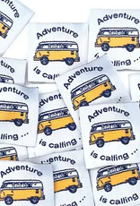 Naailabels - Adventure is calling