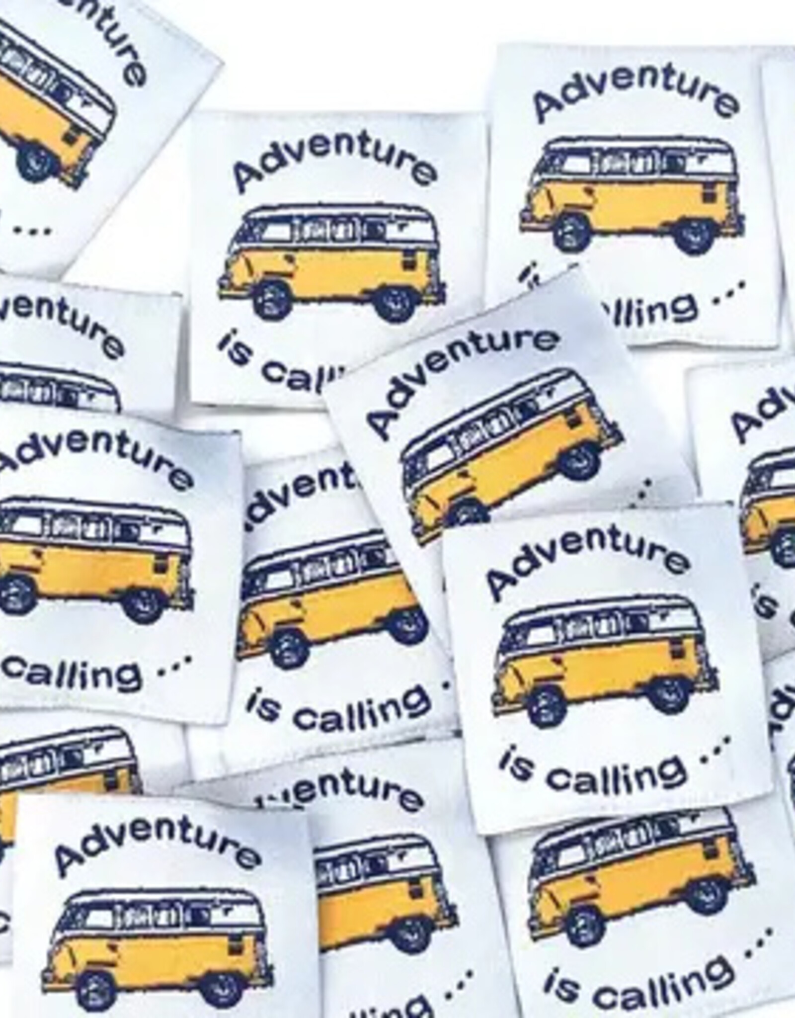 Naailabels - Adventure is calling