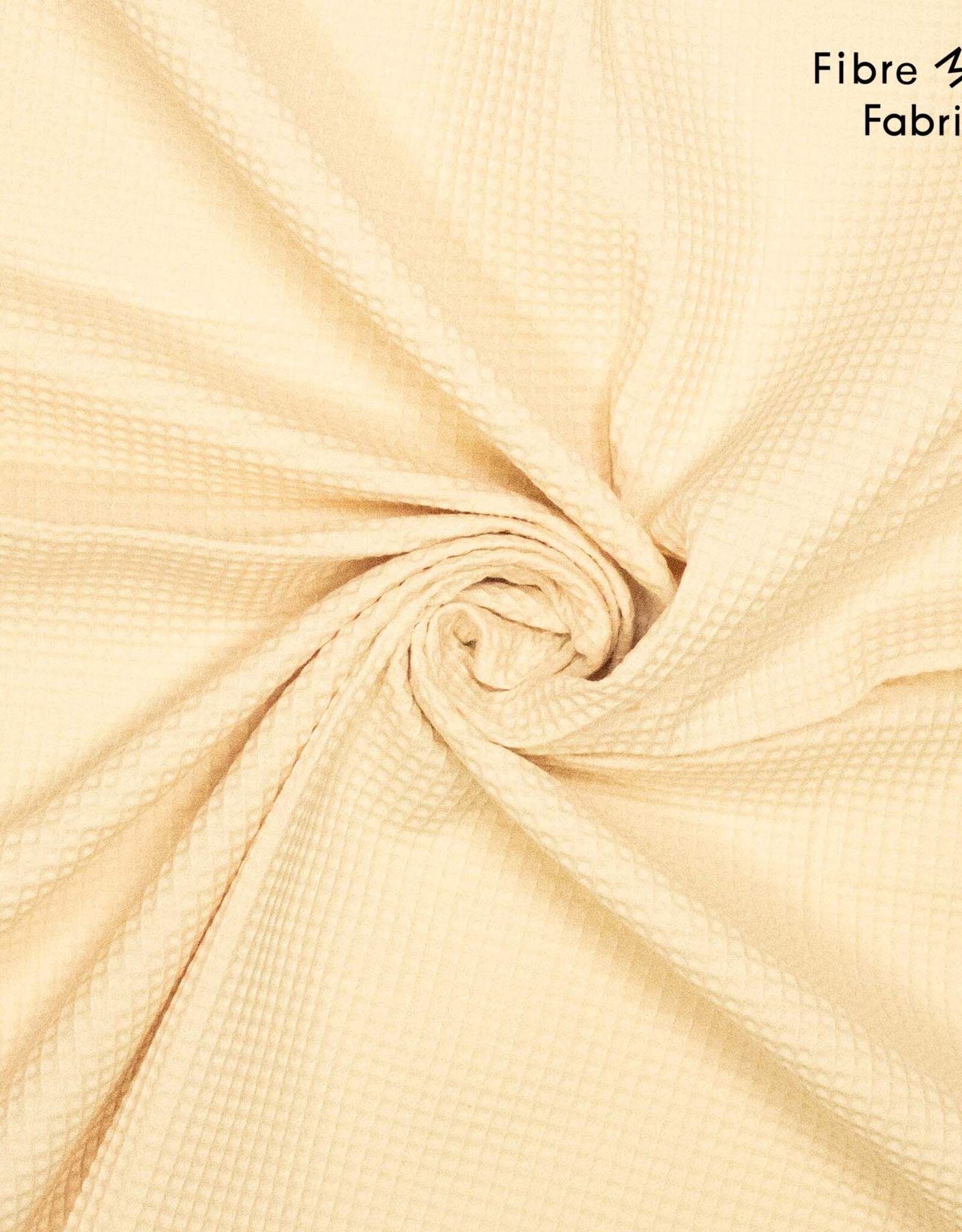 Fibre Mood Wafel Katoen - Crème - Elif & Carmel