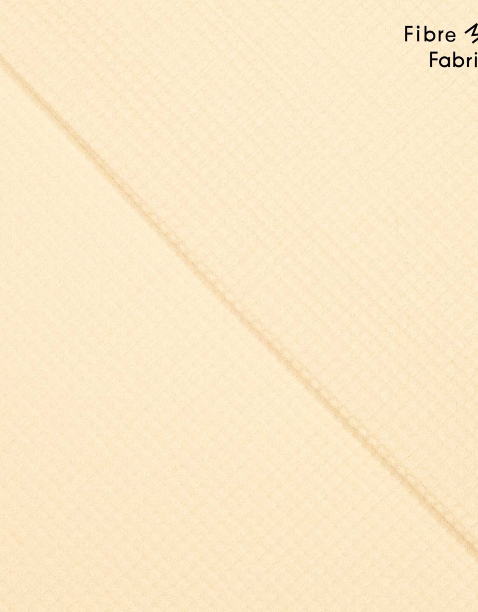 Fibre Mood Wafel Katoen - Crème - Elif & Carmel