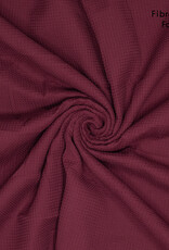 Fibre Mood Wafel Katoen - Bordeaux - Elif