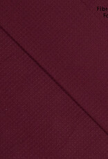 Fibre Mood Wafel Katoen - Bordeaux - Elif