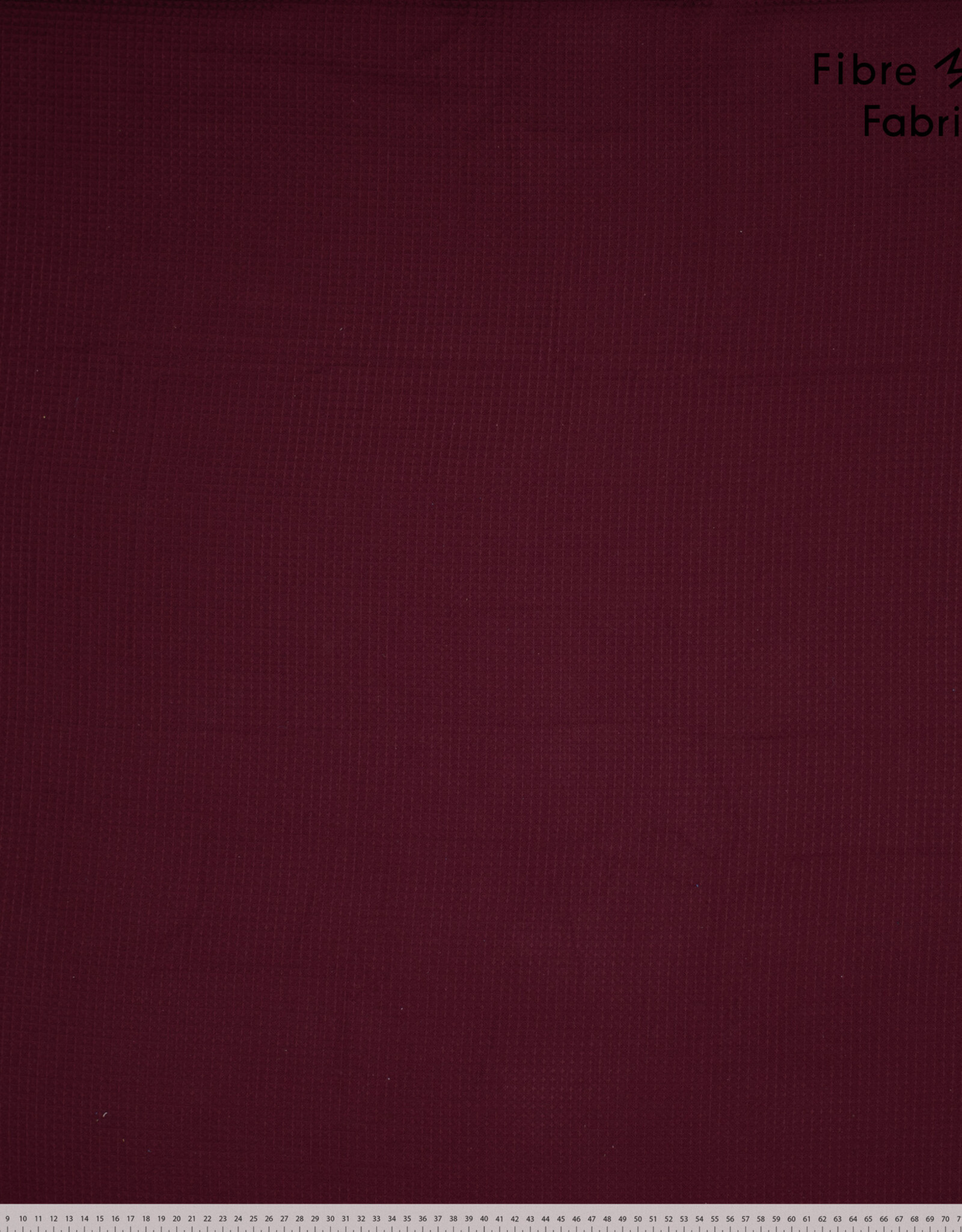 Fibre Mood Wafel Katoen - Bordeaux - Elif