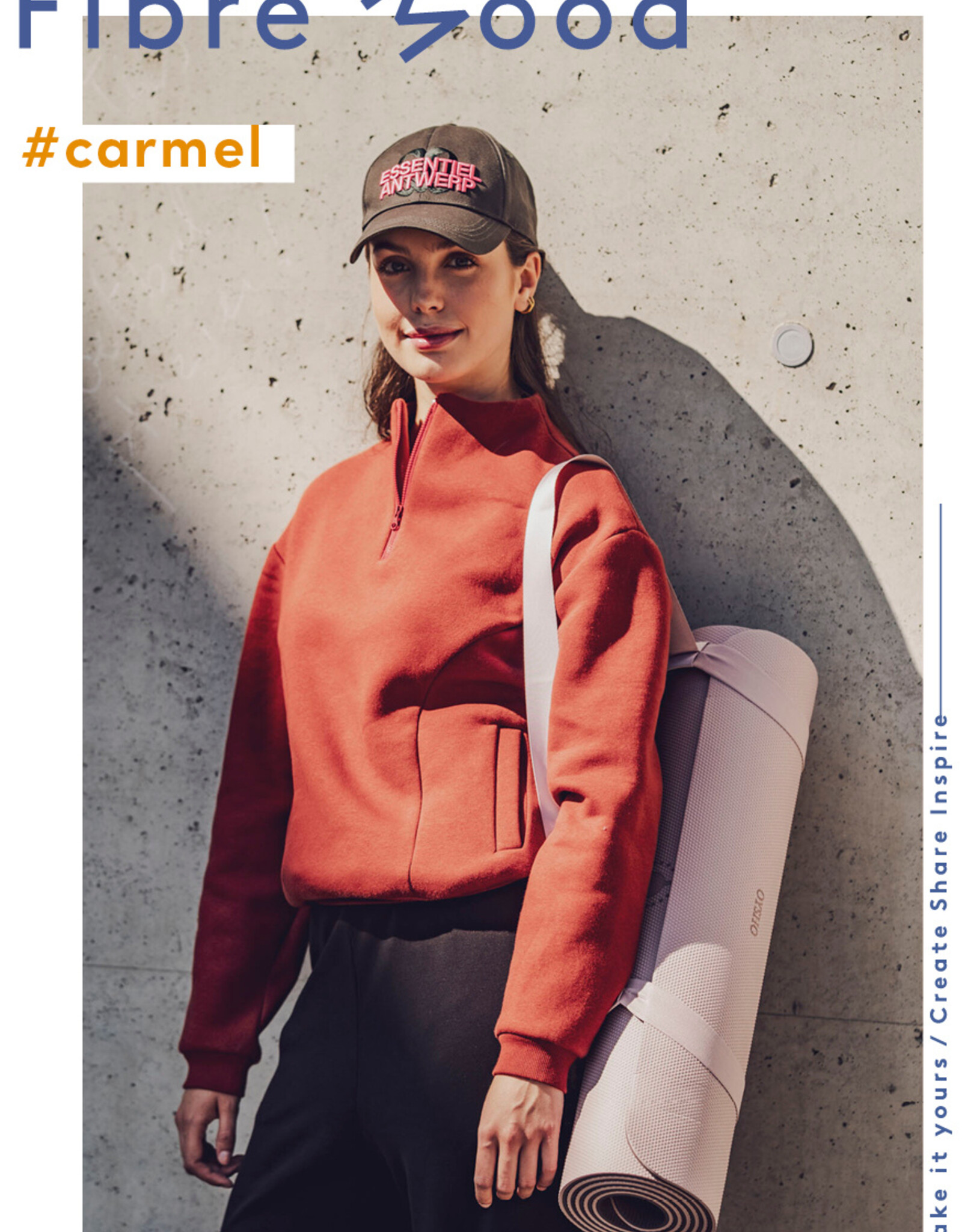 Fibre Mood Heavy Jogging - Dark Red - Cruz