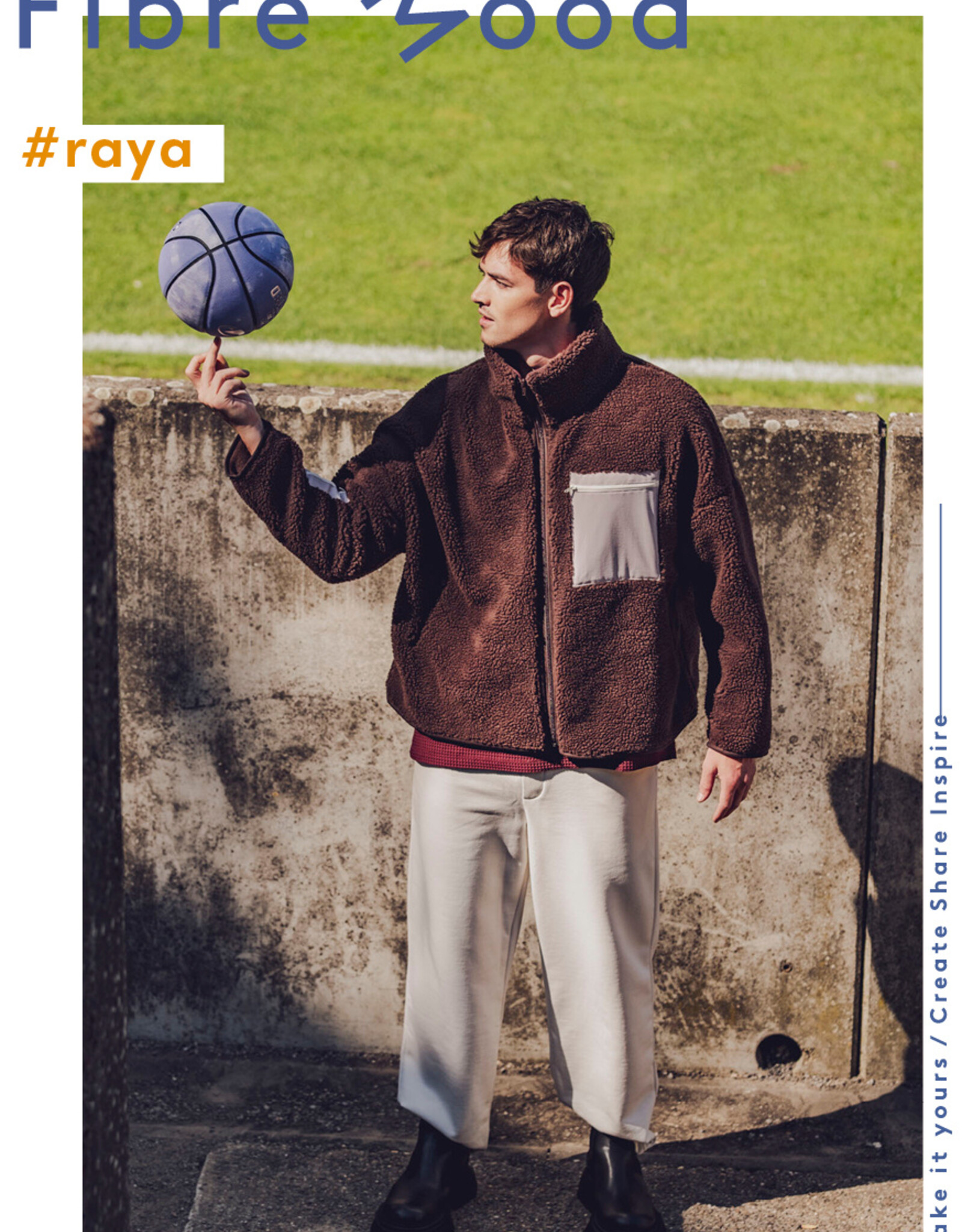 Fibre Mood Sheepskin - Bordeaux Brown - Raya