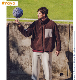 Fibre Mood Sheepskin - Bordeaux Brown - Raya