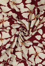 Viscose - Clematis Bordeaux