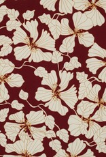 Viscose - Clematis Bordeaux