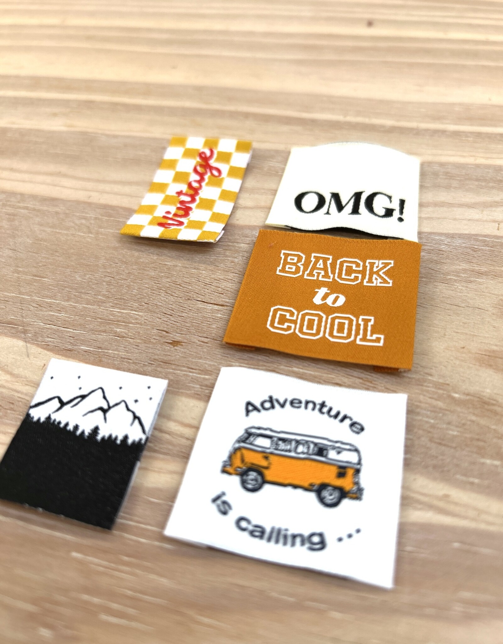 Naailabels - Mix Adventure