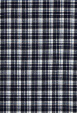 Flanel Katoen - Checks Navy