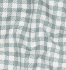 Flanel Katoen - Vichy - Sage