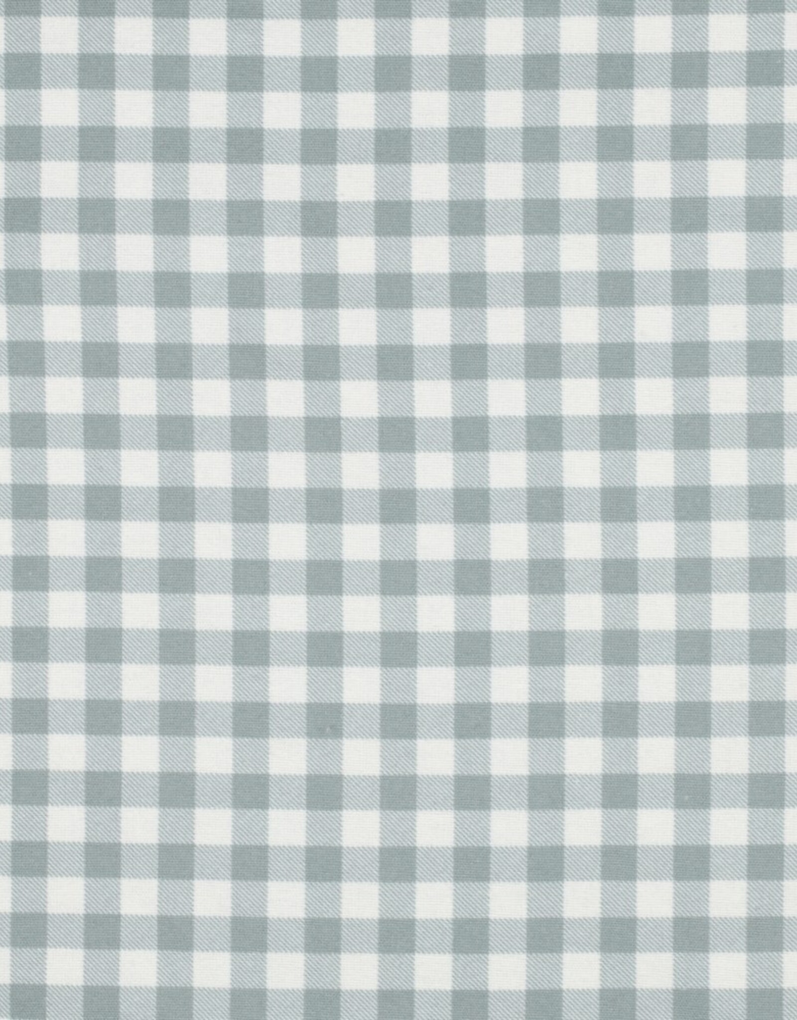 Flanel Katoen - Vichy - Sage