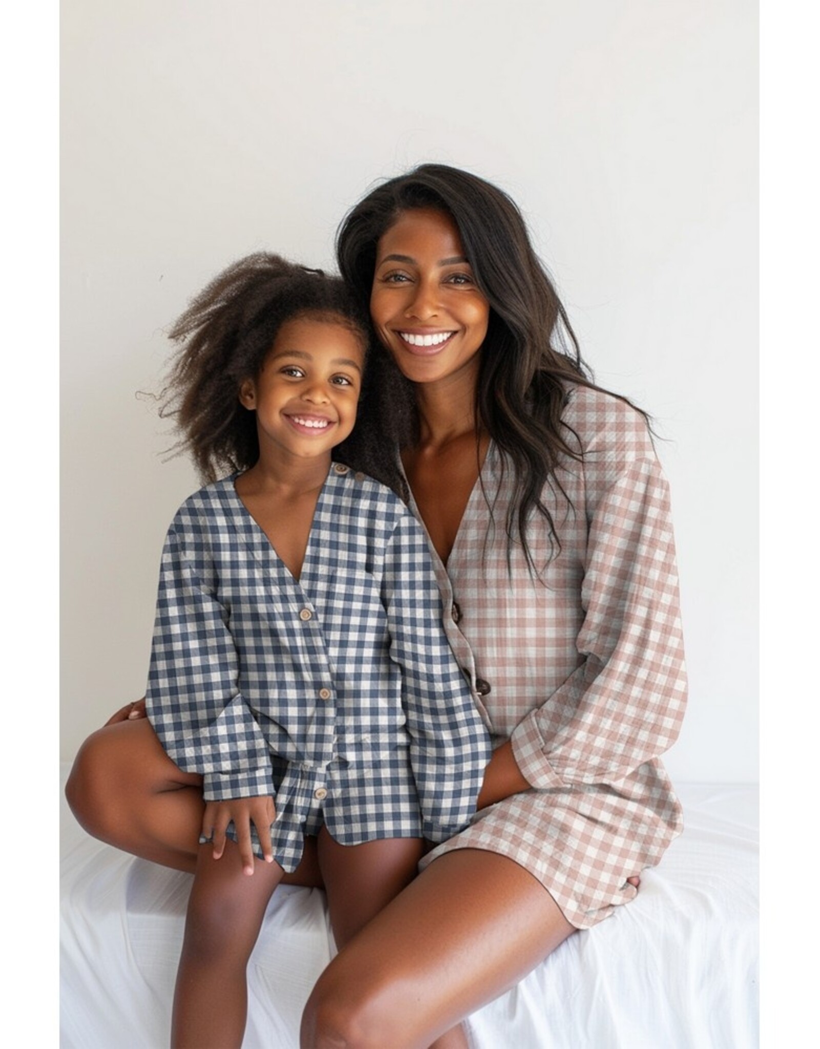 Flanel Katoen - Vichy - Sage