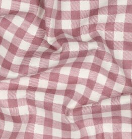 Flanel Katoen - Vichy - Mauve