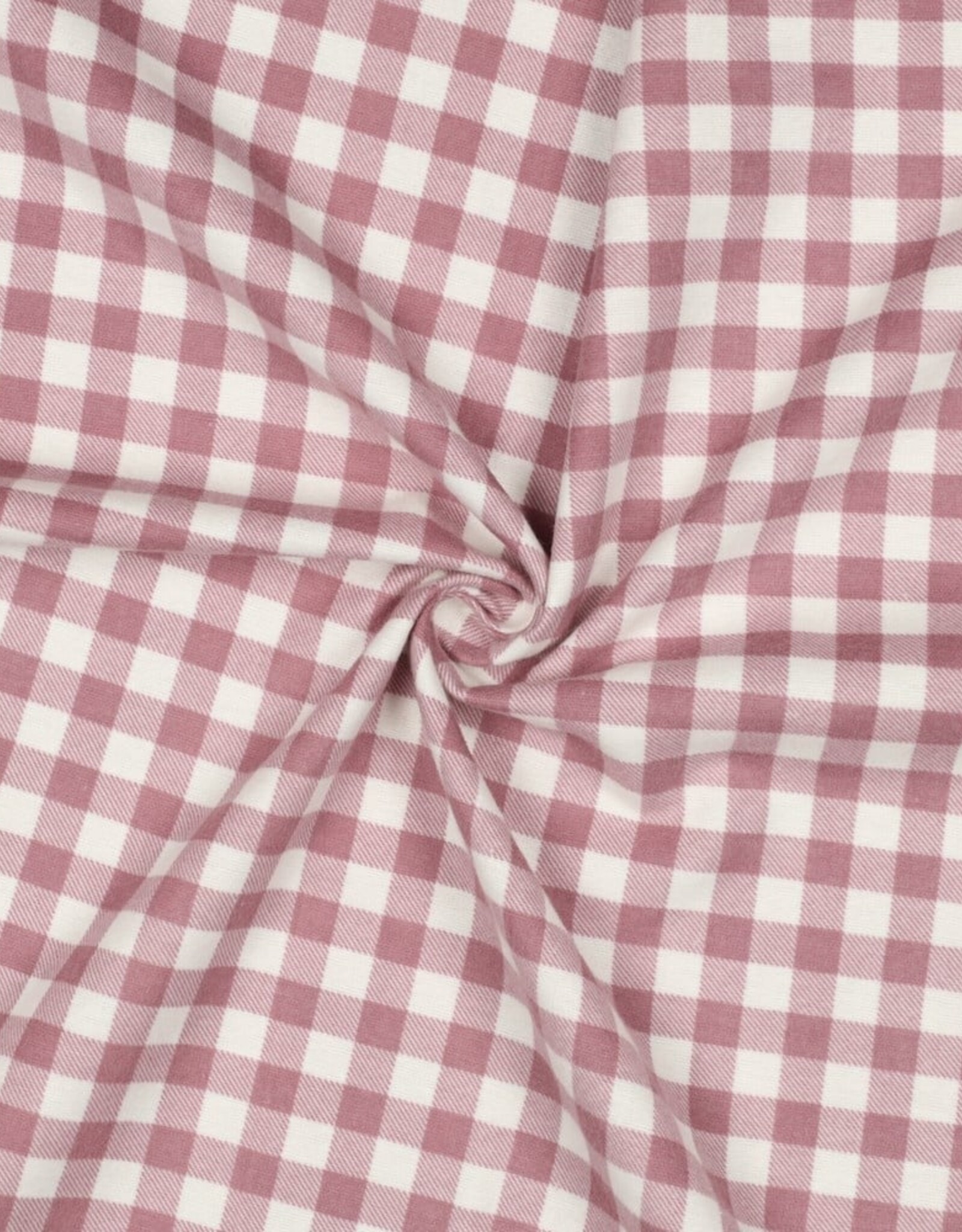 Flanel Katoen - Vichy - Mauve